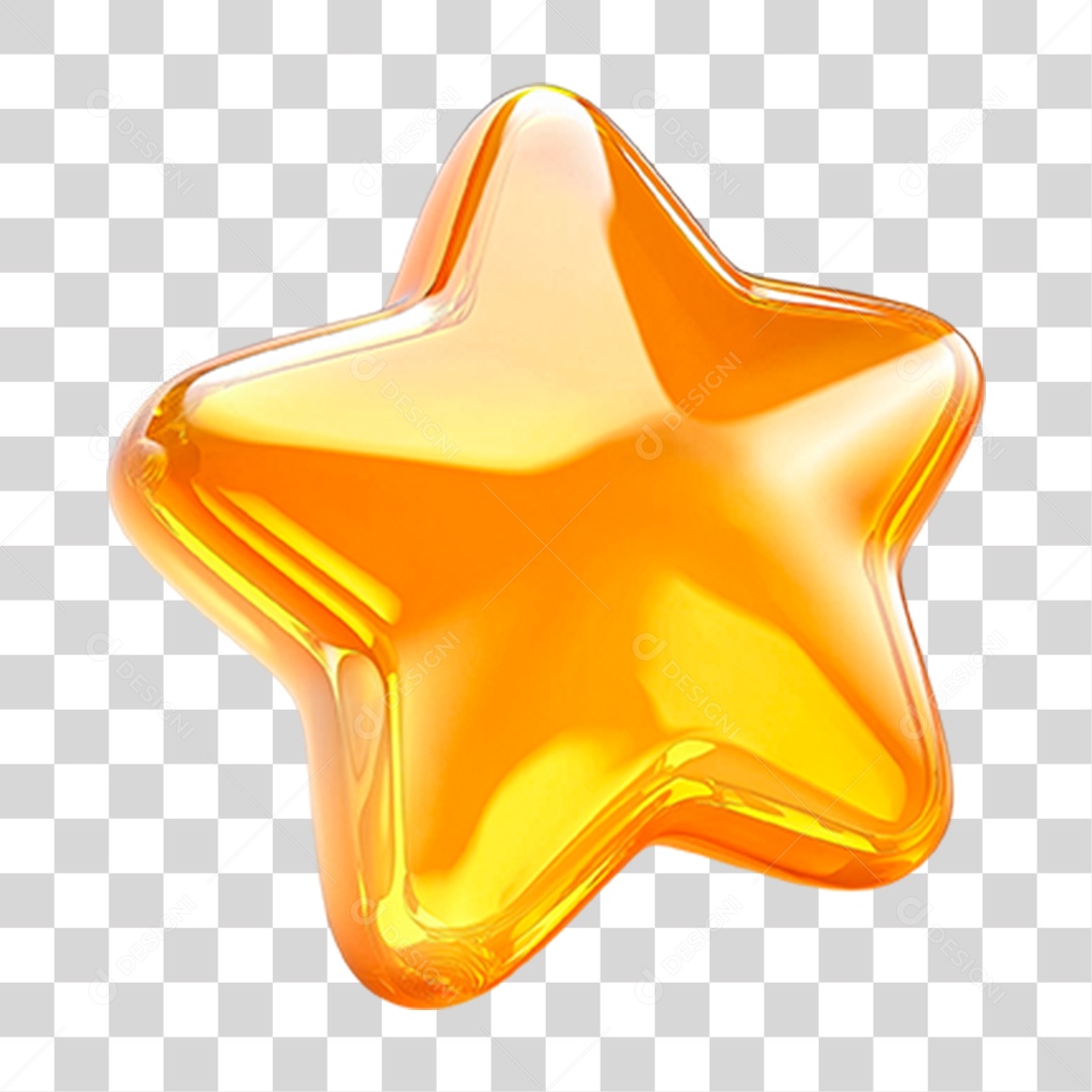 Elemento 3D Enfeite de Natal PNG Transparente