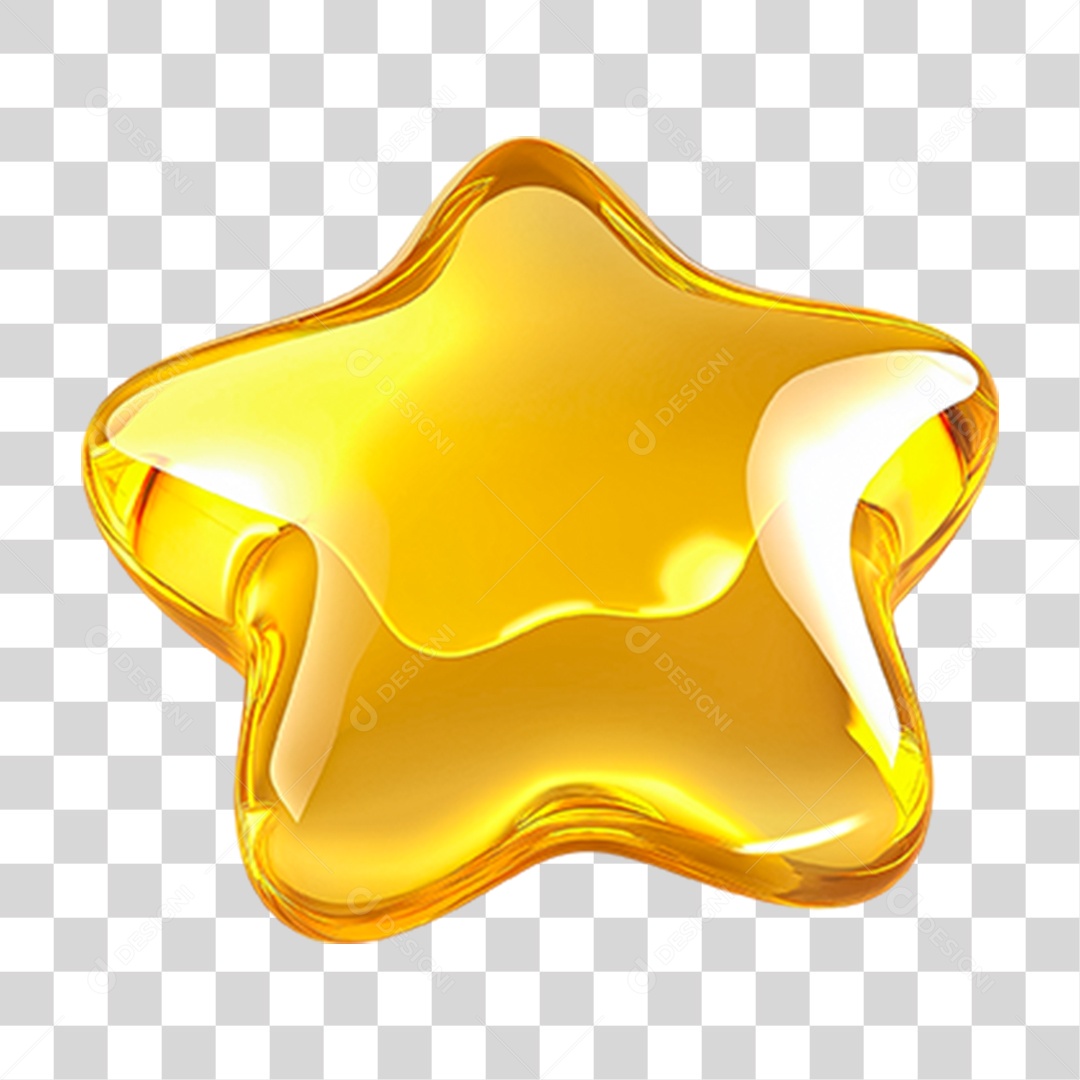 Elemento 3D Enfeite de Natal PNG Transparente