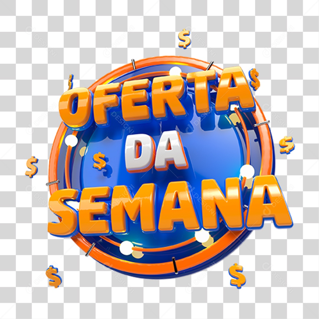 Oferta da Semana PNG Transparente