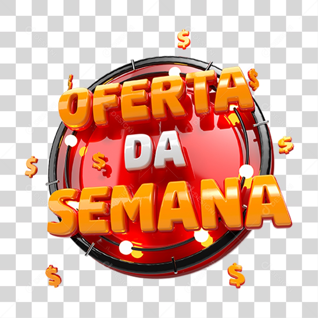 Oferta da Semana PNG Transparente
