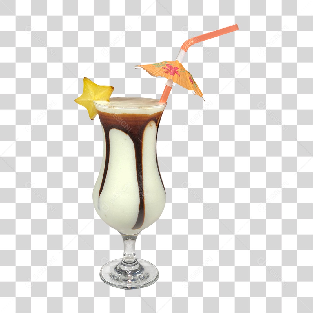 Bebida Drink em Taça PNG Transparente