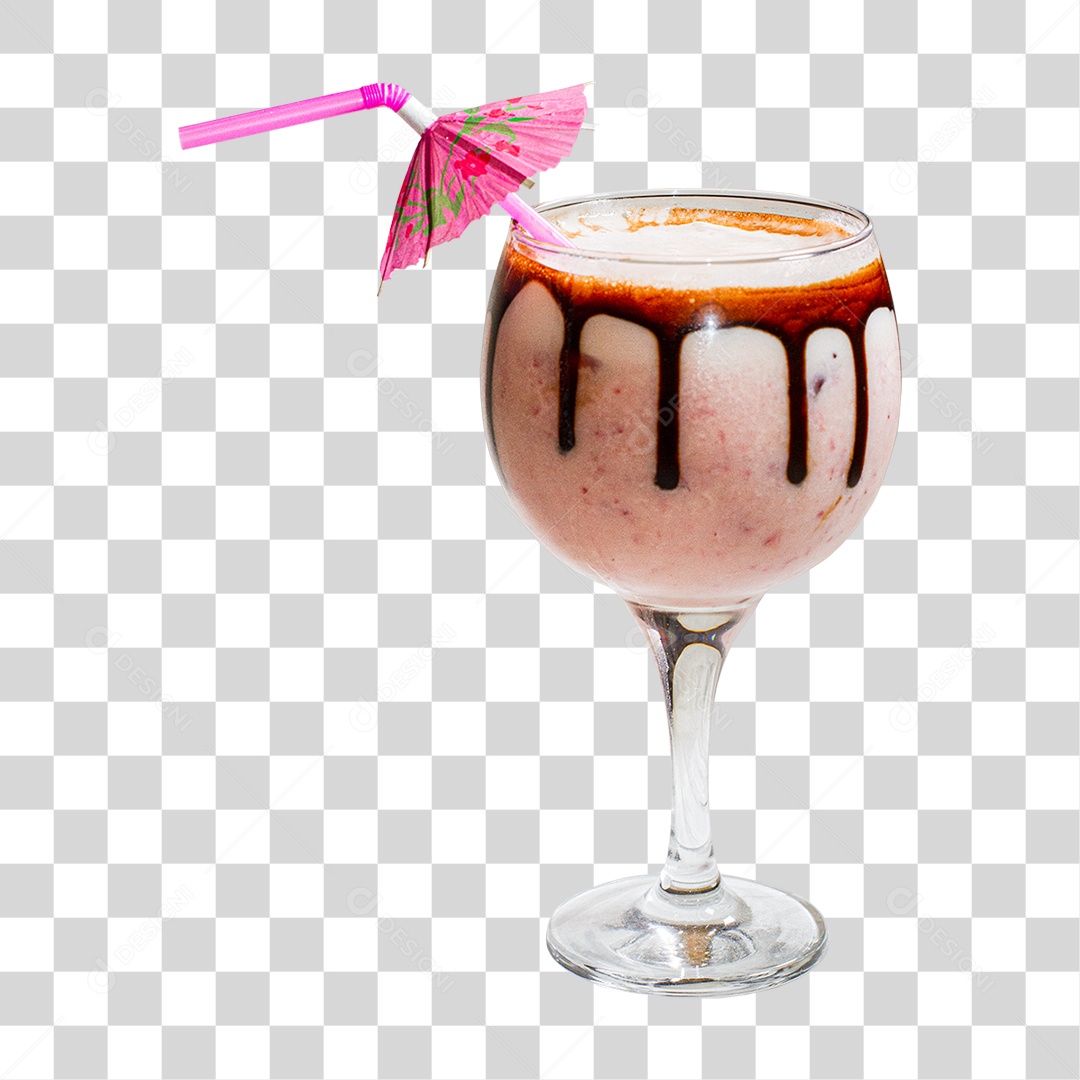 Bebida Drink em Taça PNG Transparente