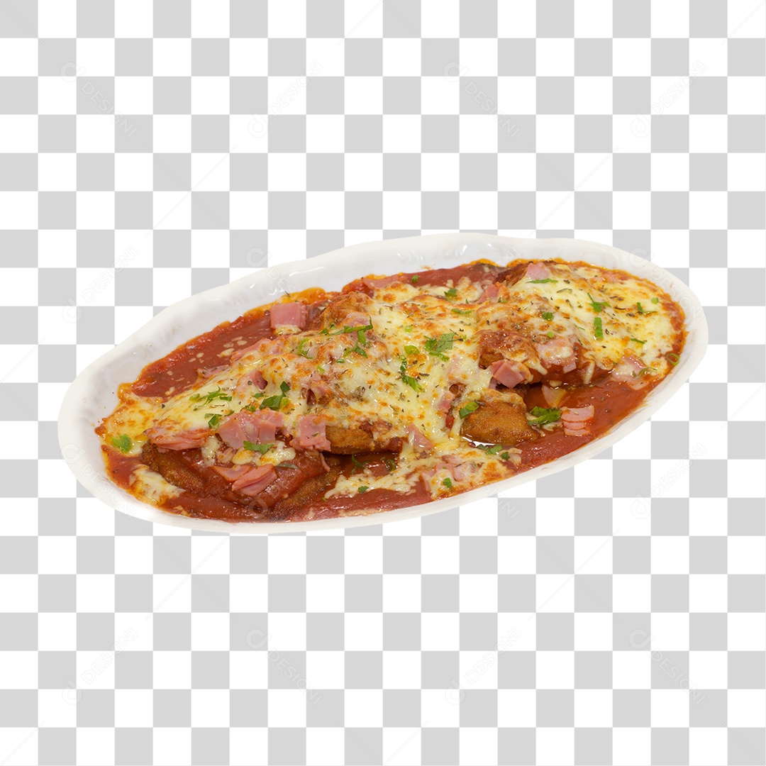 Porção Parmegiana PNG Transparente