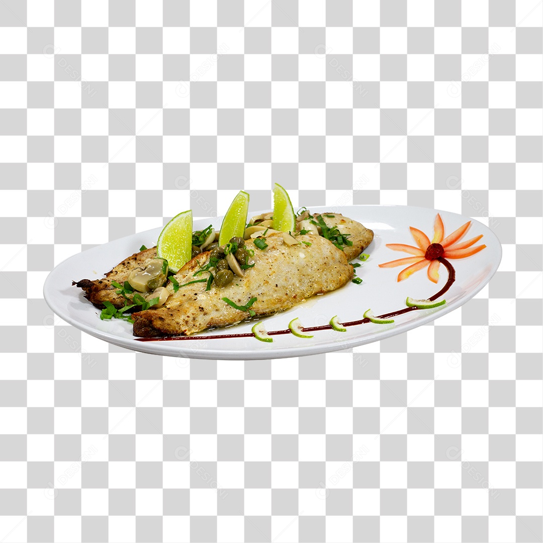 Porção Pescada PNG Transparente