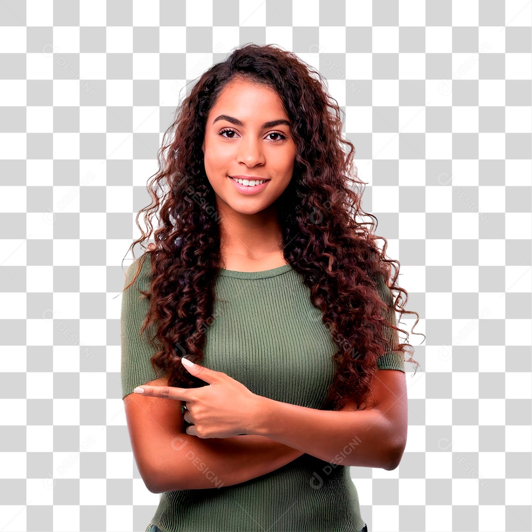 Uma Linda Garota Brasileira Com Um Belo Sorriso PNG Transparente