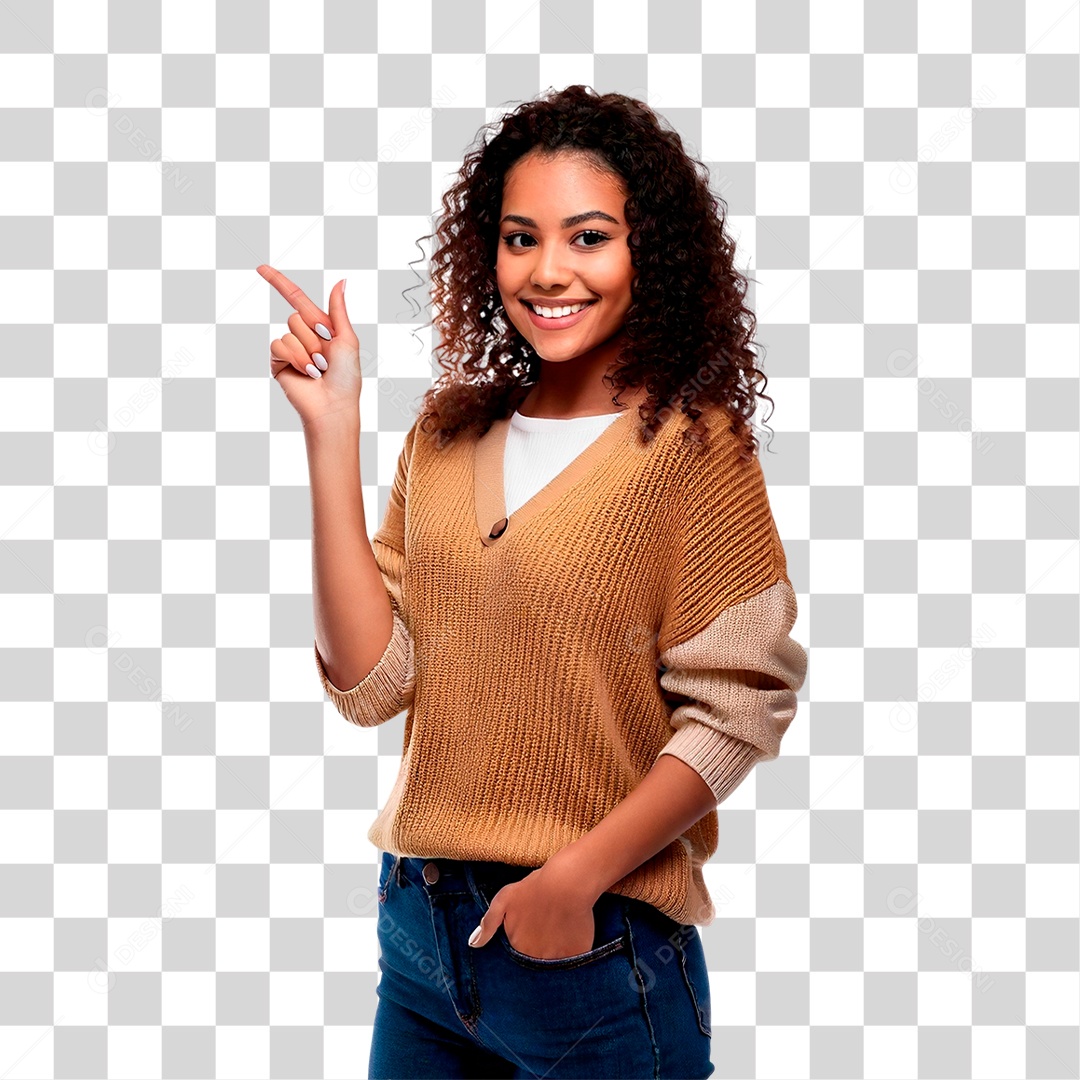 Uma Linda Garota Brasileira Com Um Belo Sorriso PNG Transparente