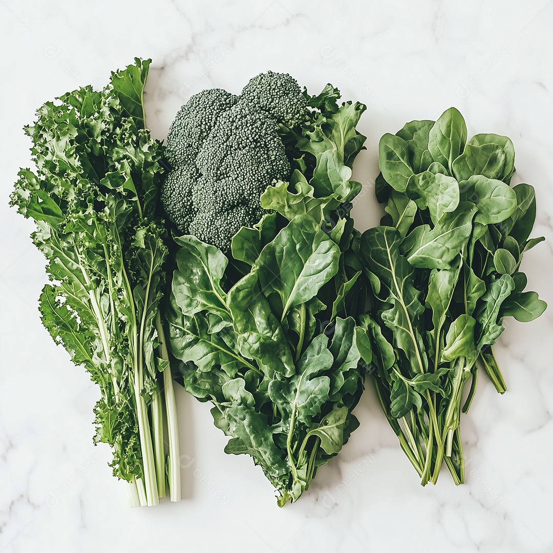 Lindas couves flores tradicional sobre fundo branco isolado