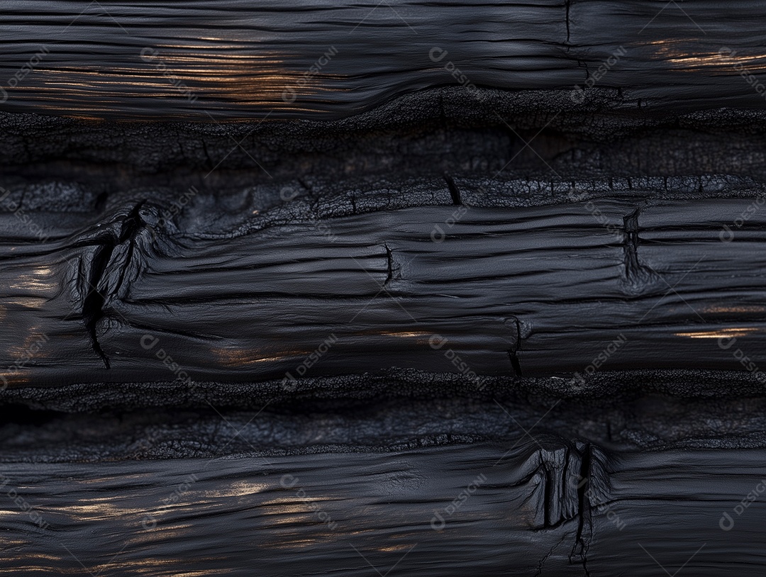 Linda textura de madeira preta de fundo