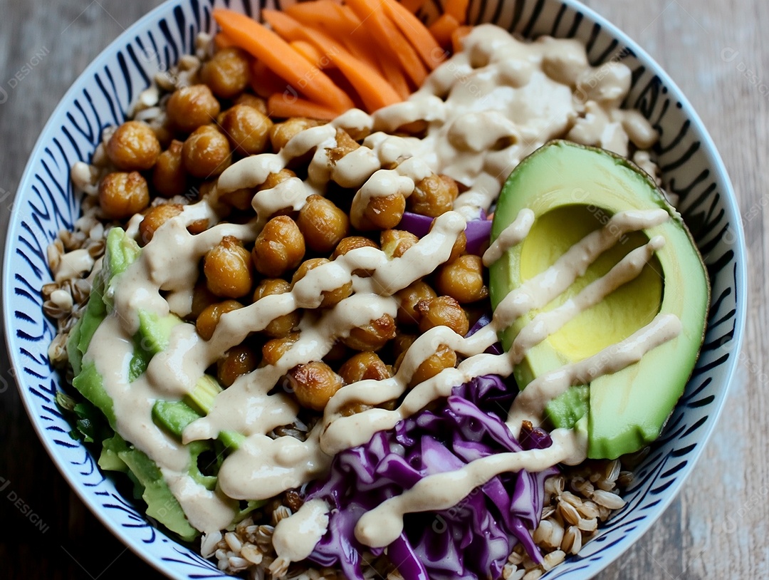 Linda tijela rechiada de frutas legumes e noz sobre mesa de madeira