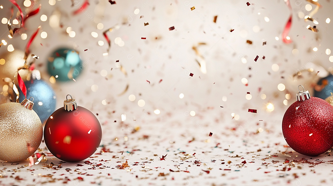 Cénario de natal sobre fundo isolado