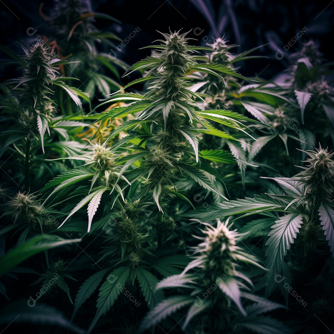 Linda folhas de verdes sobre fundo isolado