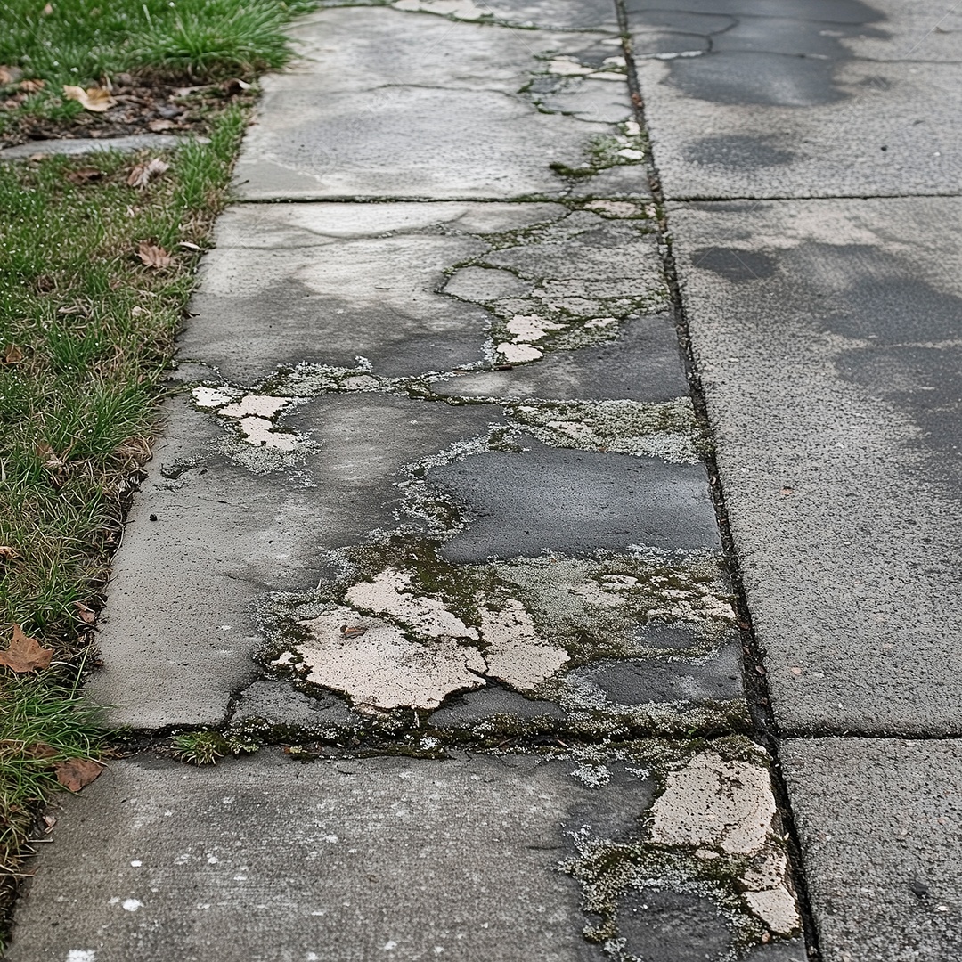 Lindo piso sobre fundo desfocado