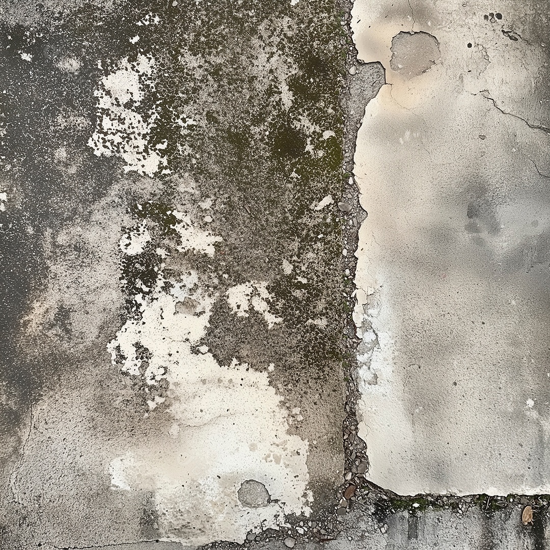 Visão ampla de piso sobre fundo desfocado