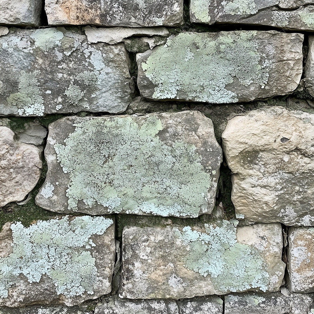 Lindo piso de bloco de pedras sobre fundo isolado