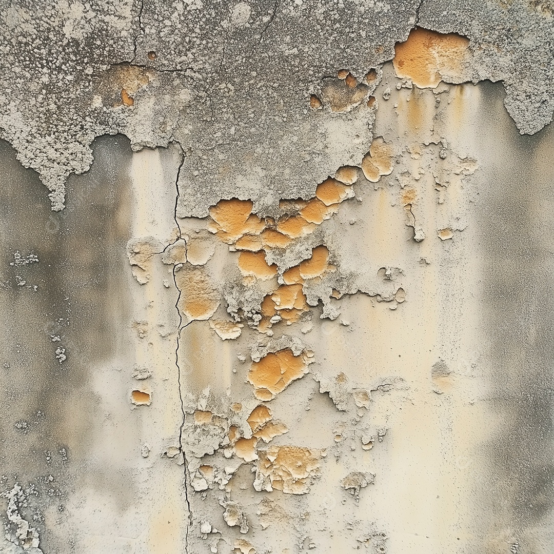 Lindo piso com textura aspera com erosão sobre fundo isolado