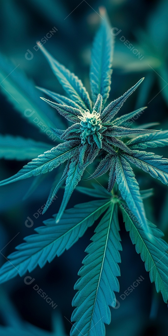 Linda folhas de verdes sobre fundo isolado