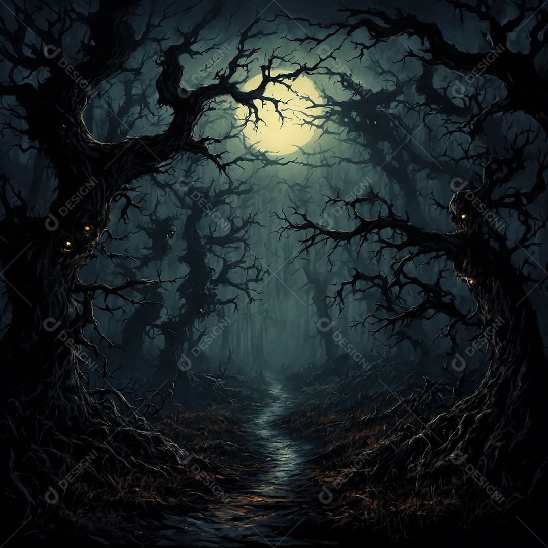 Cénario de halloween