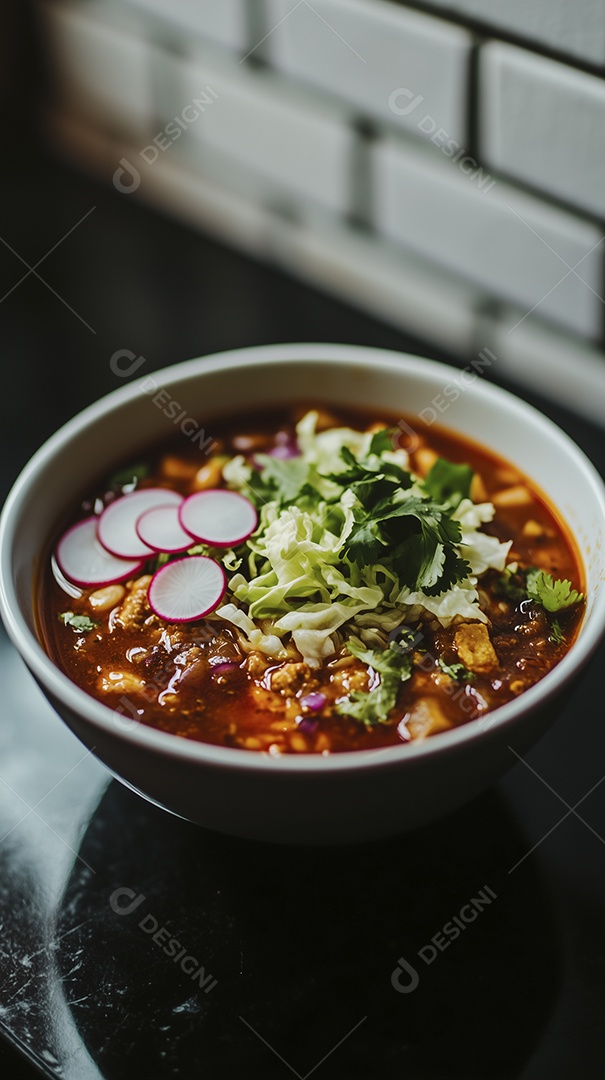 Sopa de legumes e verduras