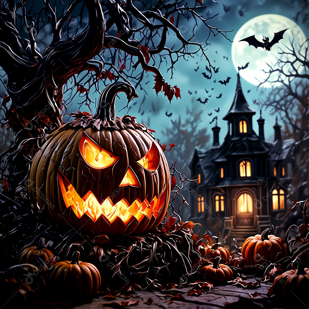 Cénario de halloween