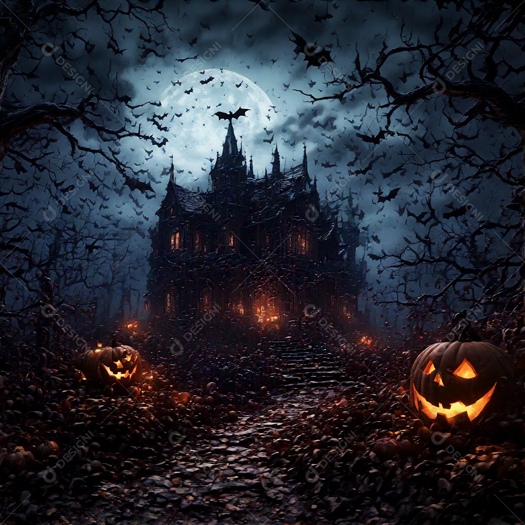 Cénario de halloween