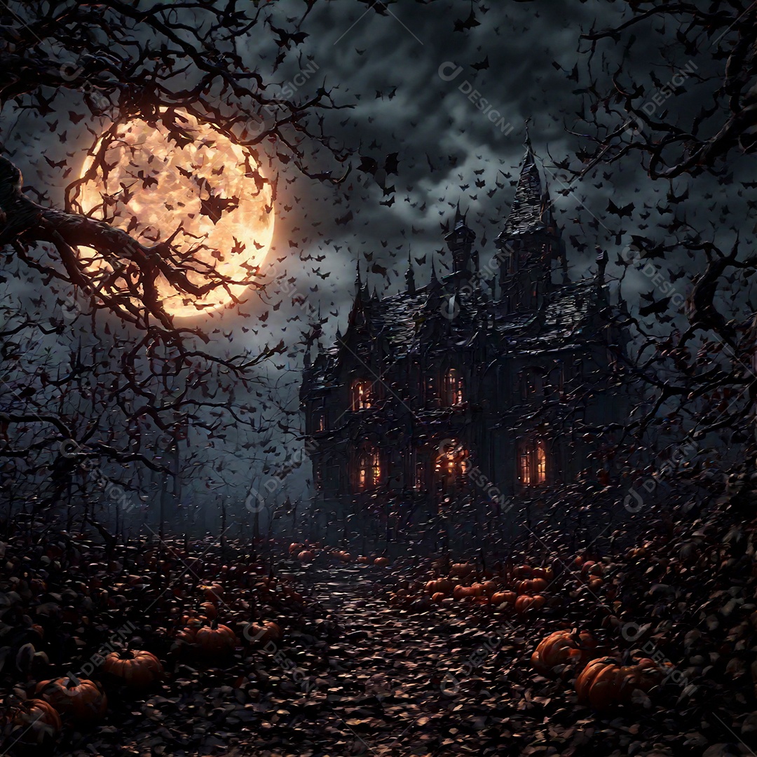 Cénario de halloween