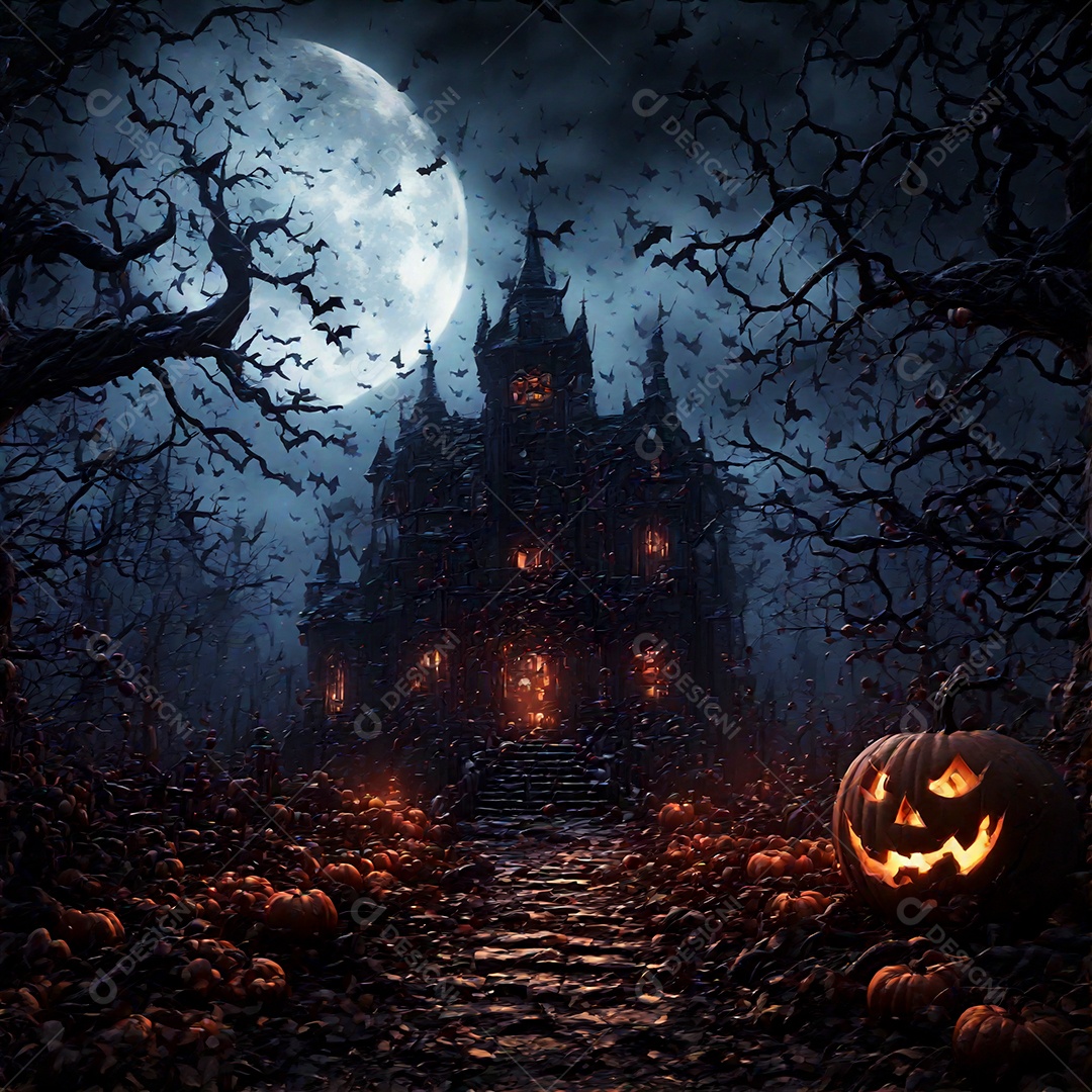 Cénario de halloween