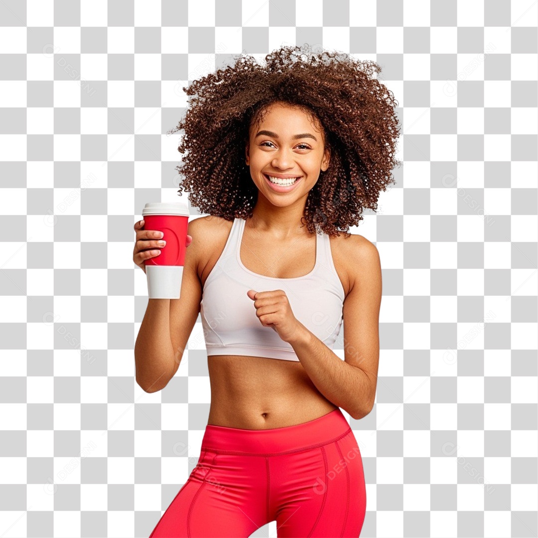 Jovem Mulher Academia Exercícios PNG Transparente