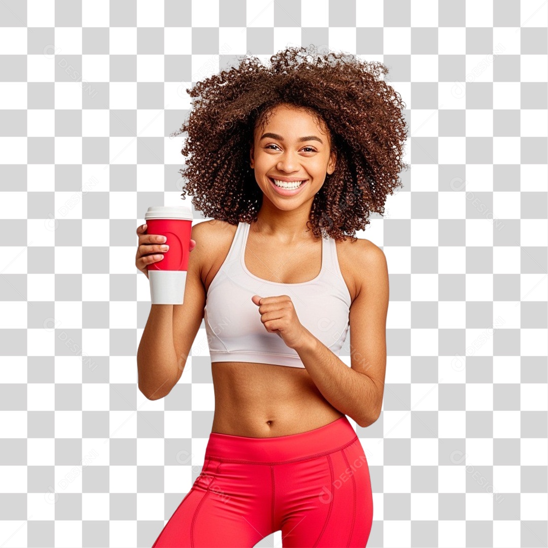 Jovem Mulher Academia Exercícios PNG Transparente