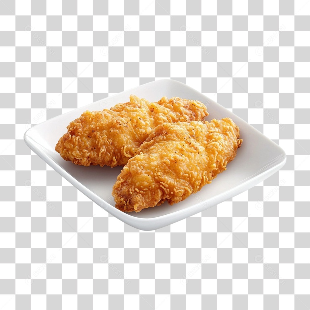 Frango Frito Lanches PNG Transparente