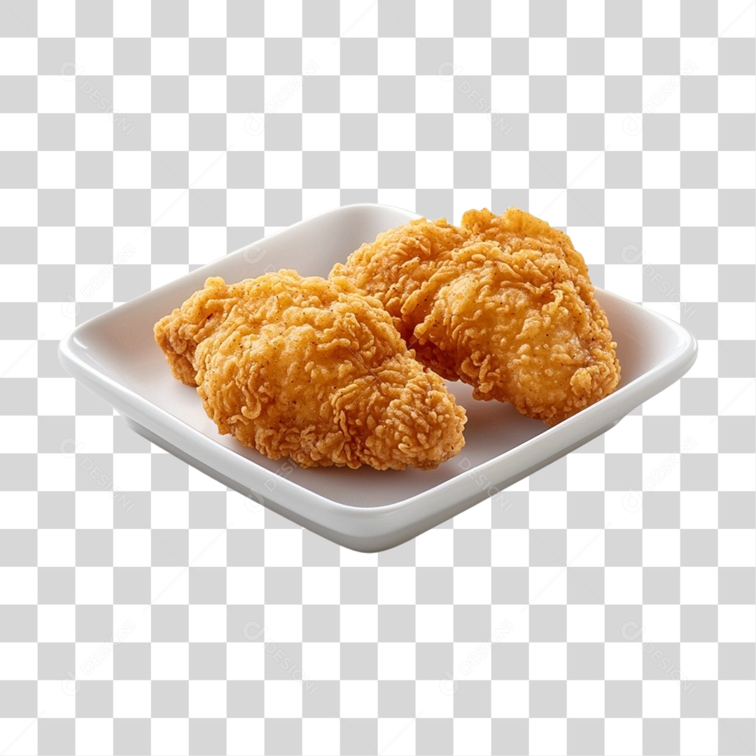 Frango Frito Lanches PNG Transparente