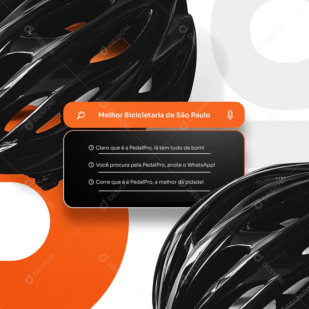 Loja de Bicicletas Melhor Bicicletaria Social Media PSD Editável