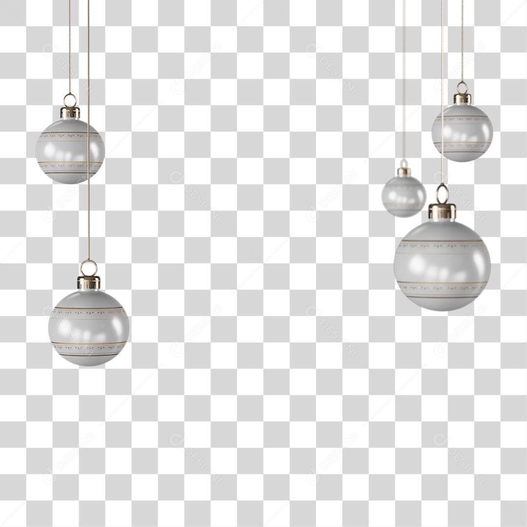 Decoration Balls PNG ornaments Transparent
