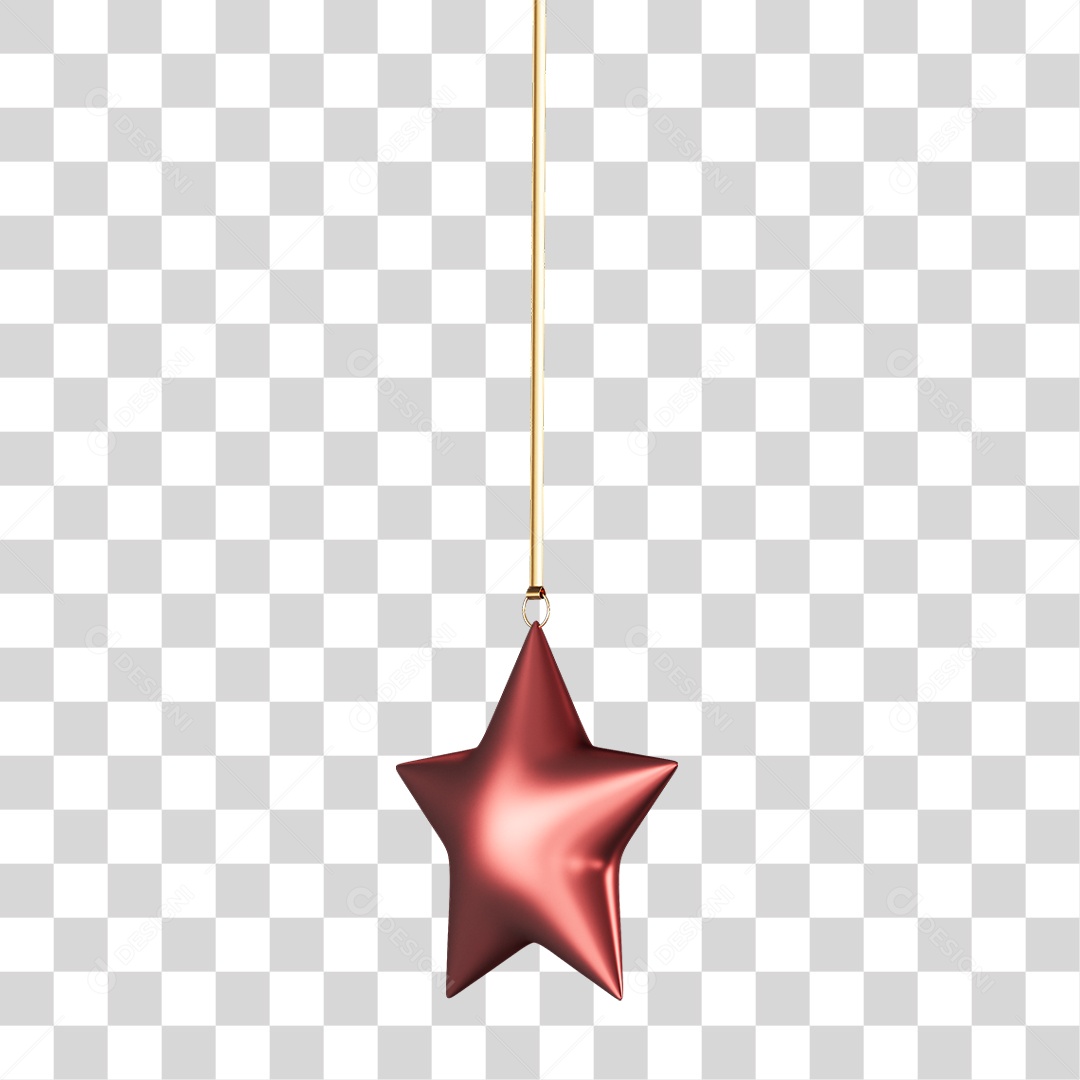 Decoração Estrelas Enfeites PNG Transparente