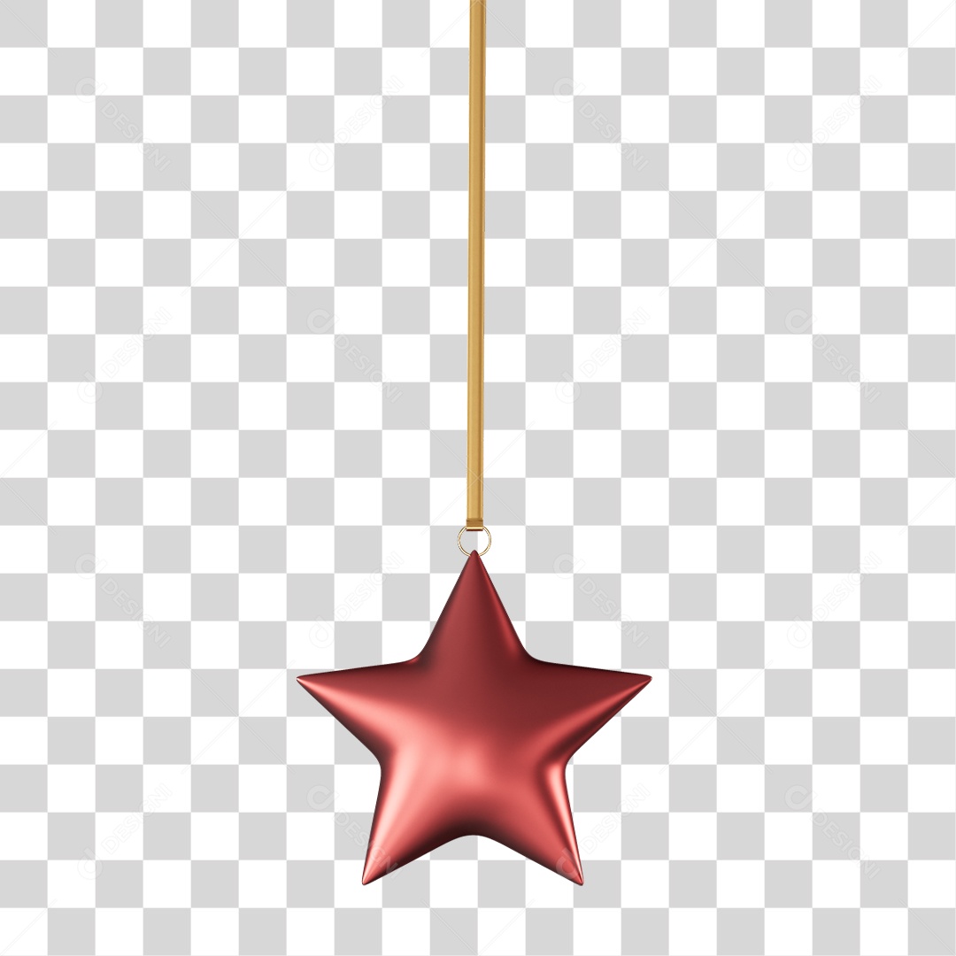 Decoração Estrelas Enfeites PNG Transparente