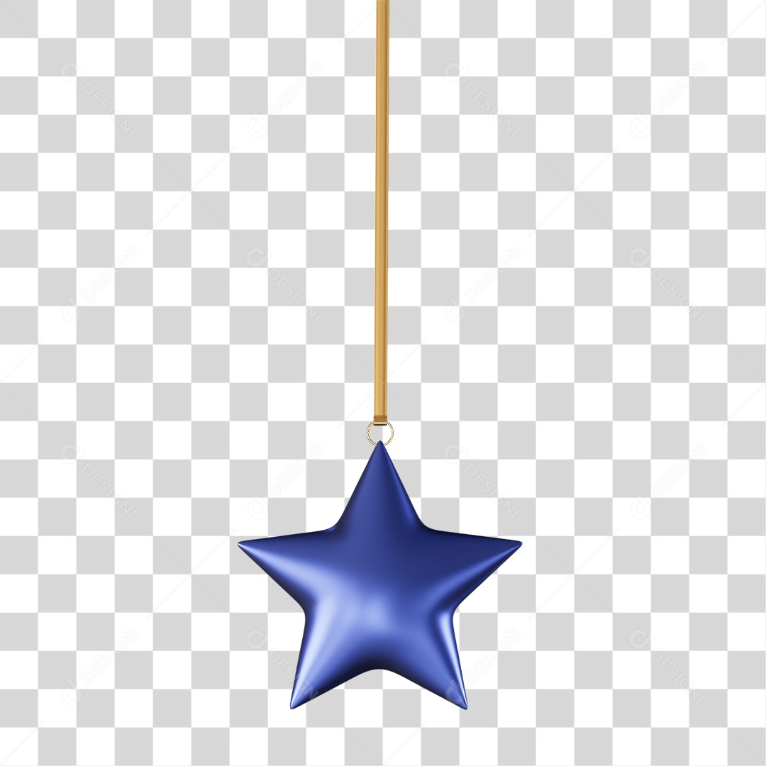 Decoração Estrelas Enfeites PNG Transparente