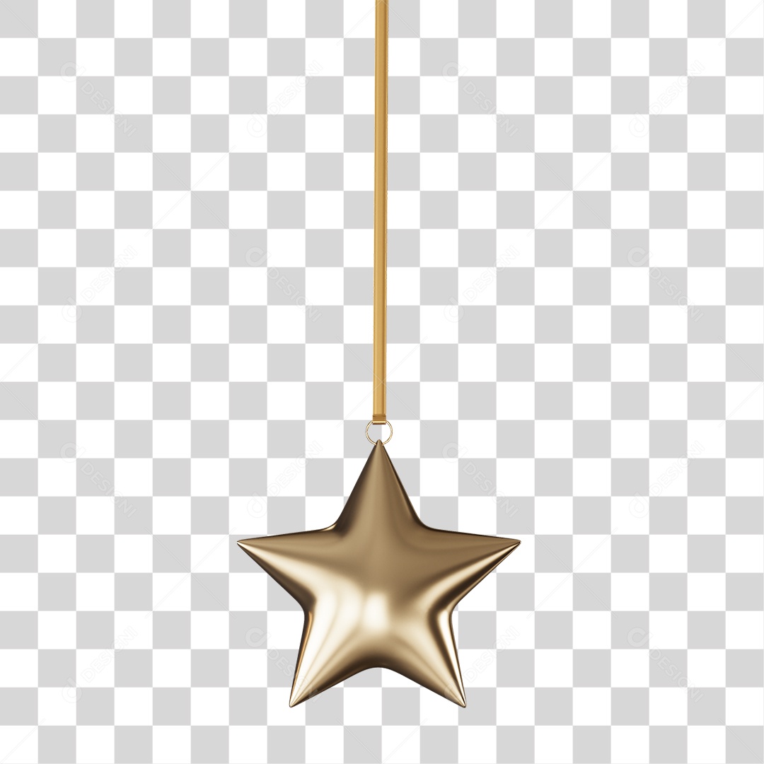 Decoração Estrelas Enfeites PNG Transparente