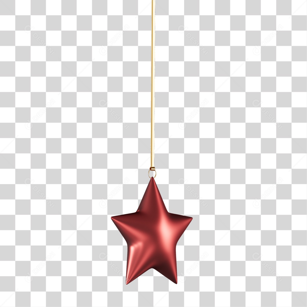 Decoração Estrelas Enfeites PNG Transparente