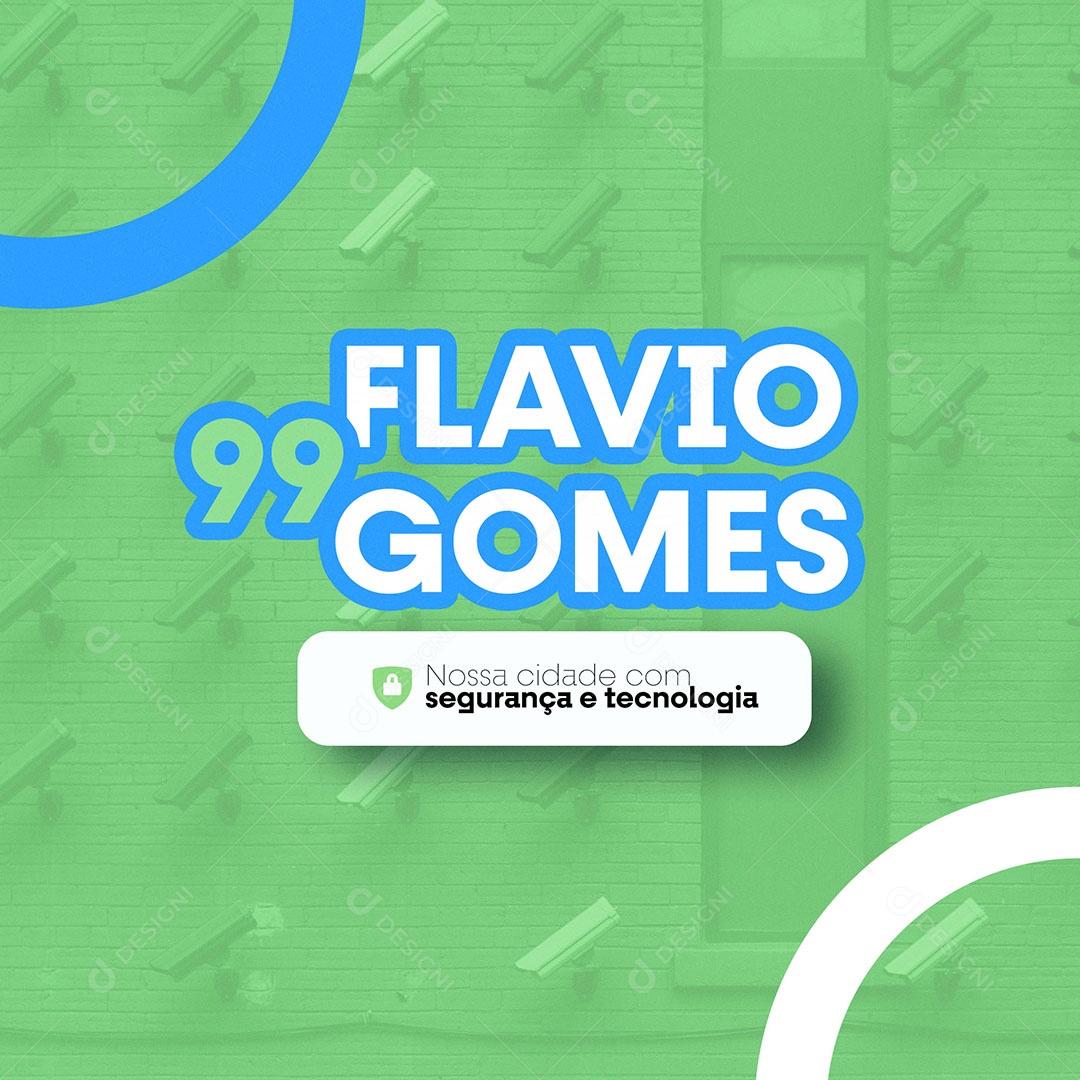 Flavio Gomes 99 Social Media PSD Editável