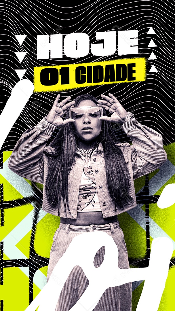 Story Flyer Agenda De Shows Social Media PSD Editável