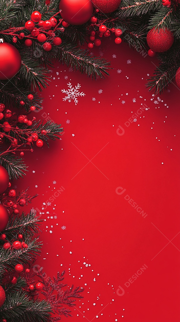 Fundo tradicional de Natal