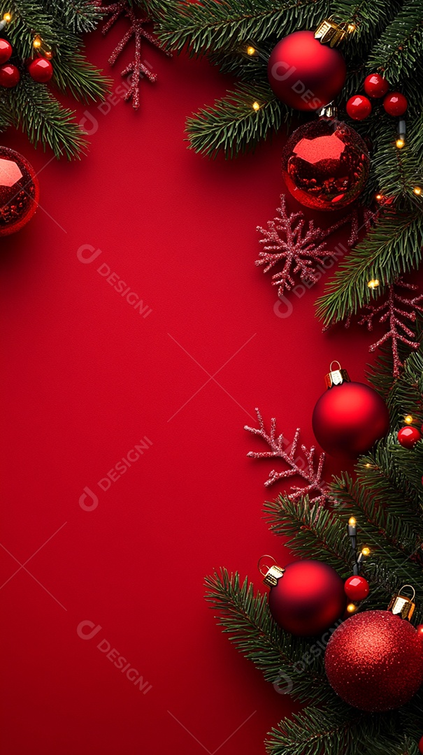 Fundo tradicional de Natal