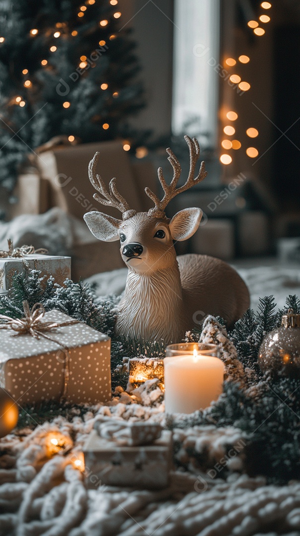 Fundo tradicional de Natal