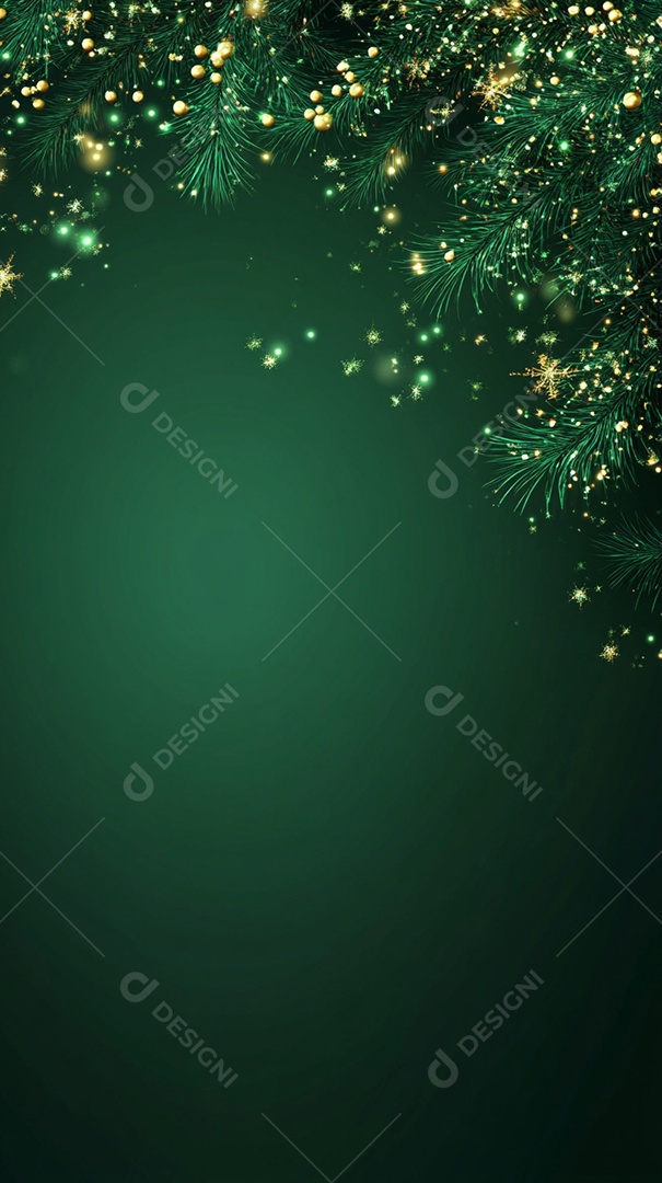 Fundo de tema de Natal para espaço