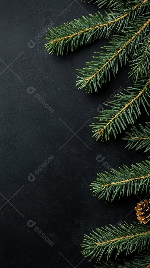 Fundo de tema de Natal para espaço