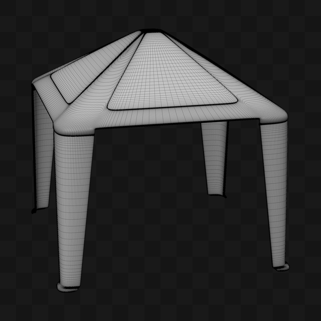 Gazebo Tenda - Modelo 3D