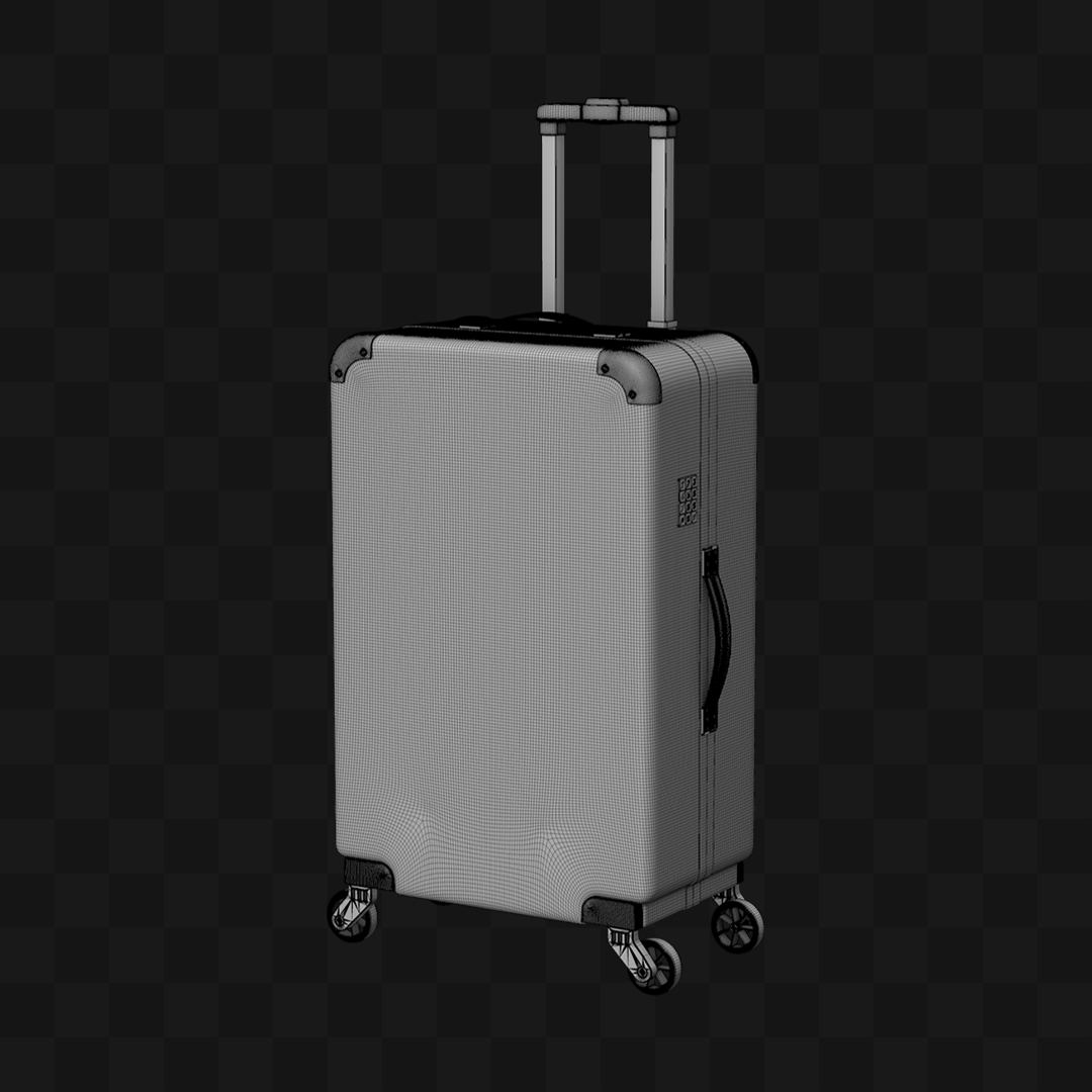 Mala de Bordo - Modelo 3D