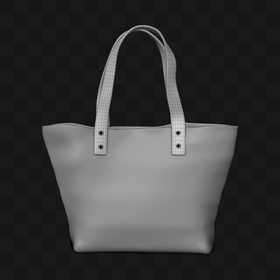 Sacola de Pano - Modelo 3D