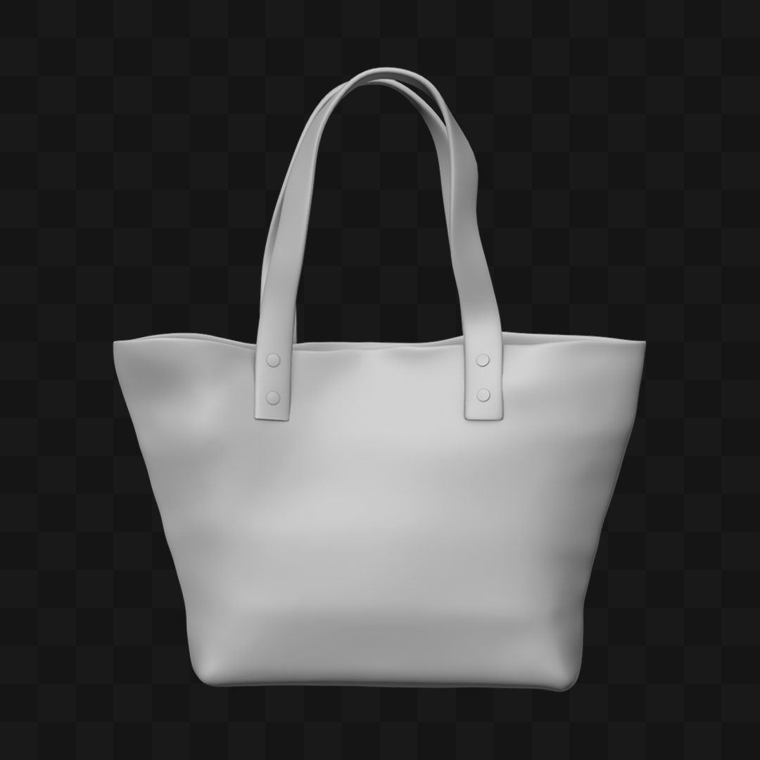 Sacola de Pano - Modelo 3D