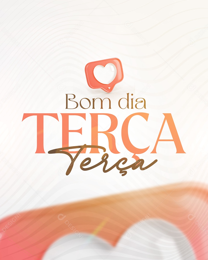 Bom Dia Terça Social Media PSD Editável
