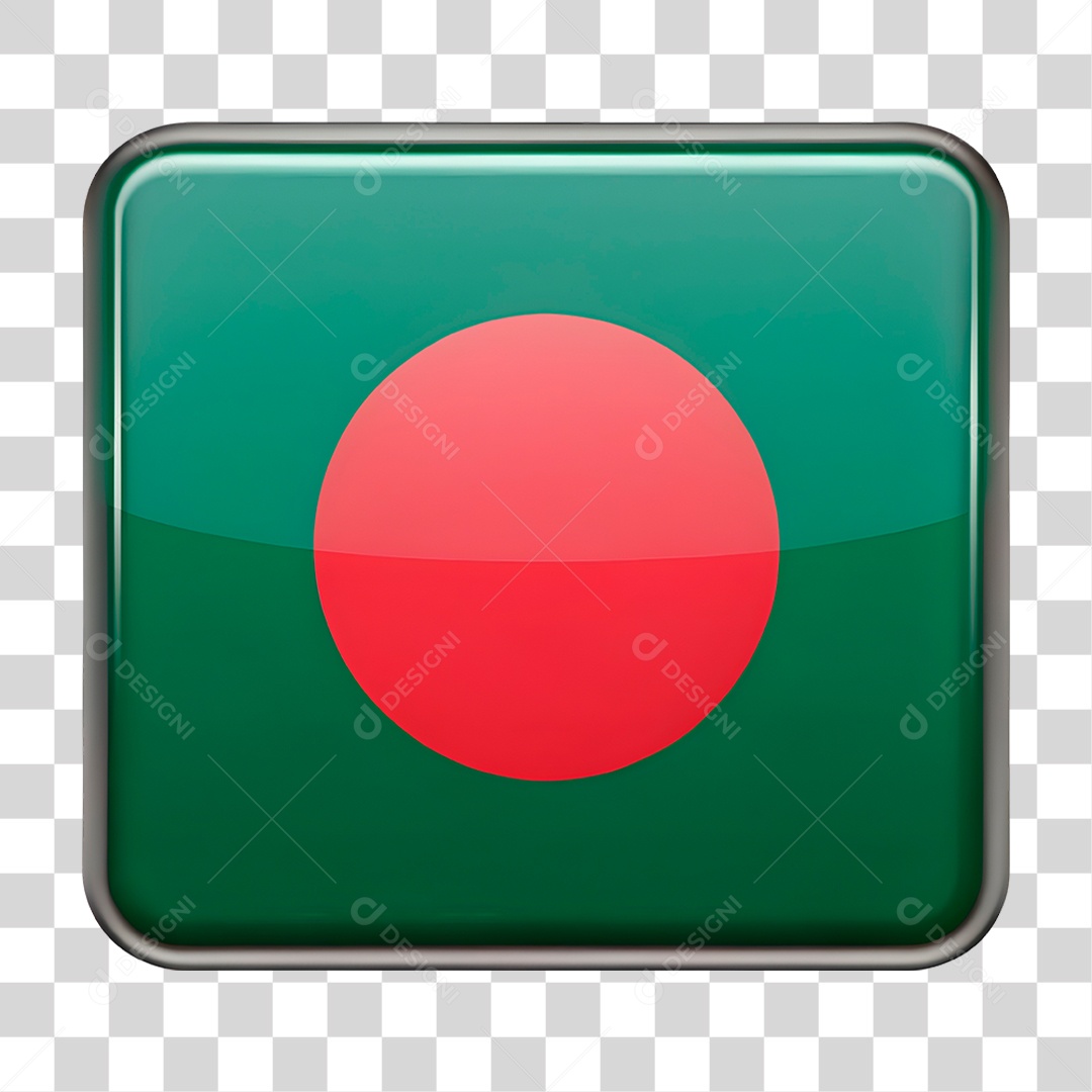 Bandeira do Bangladesh PNG Transparente